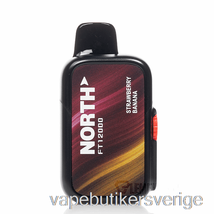 Vape Sverige North Ft12000 Engångsjordgubbsbanan